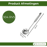 RVS Pastalepel 34 cm - My Green Deal