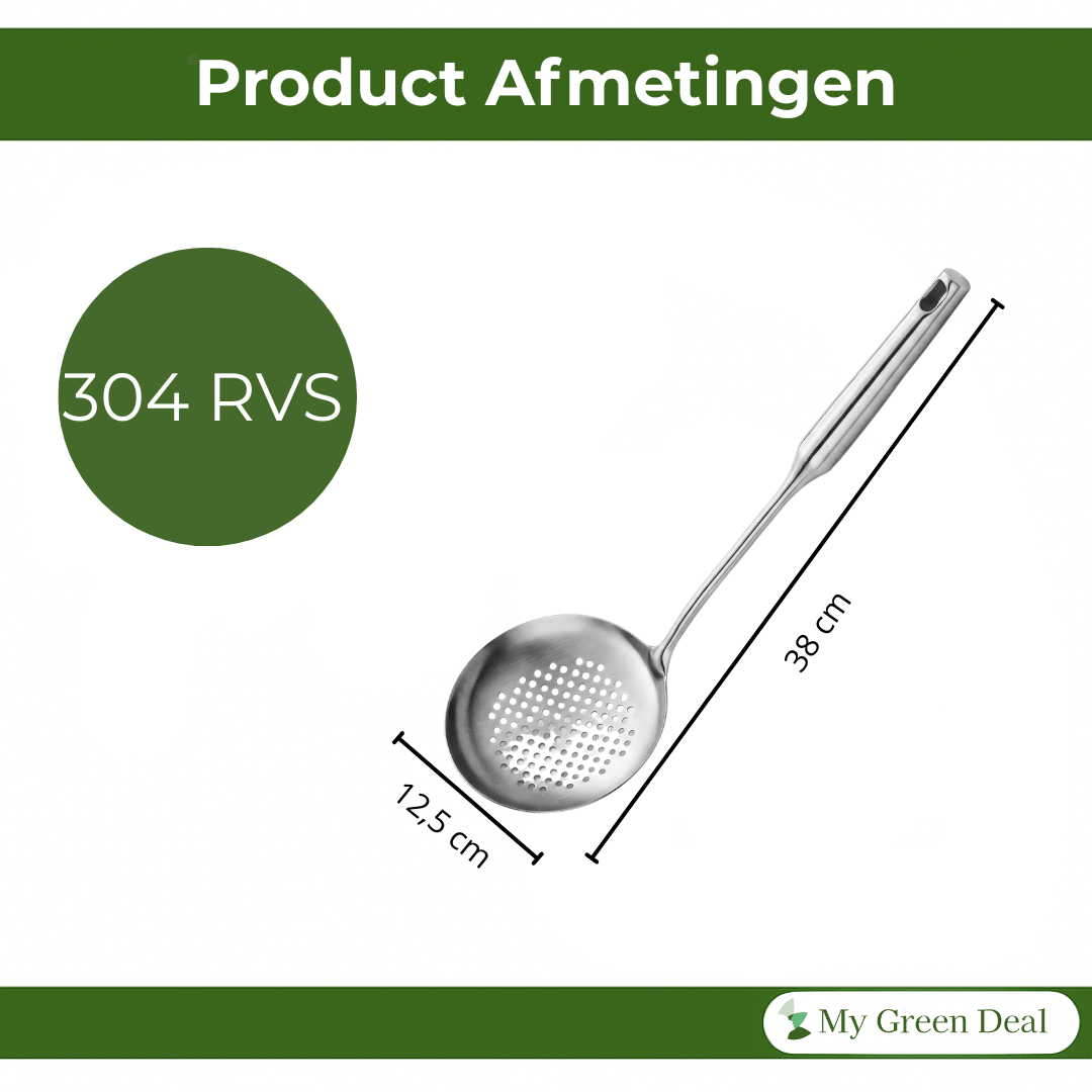 RVS Schuimspaan Ø12,5 cm - My Green Deal