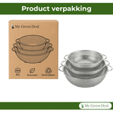 RVS Vergietset 3 stuks - My Green Deal