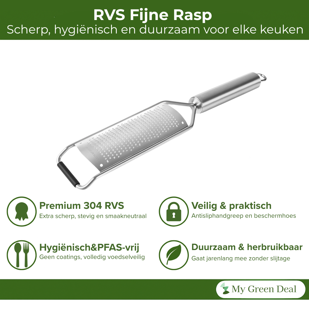 RVS Fijne Rasp