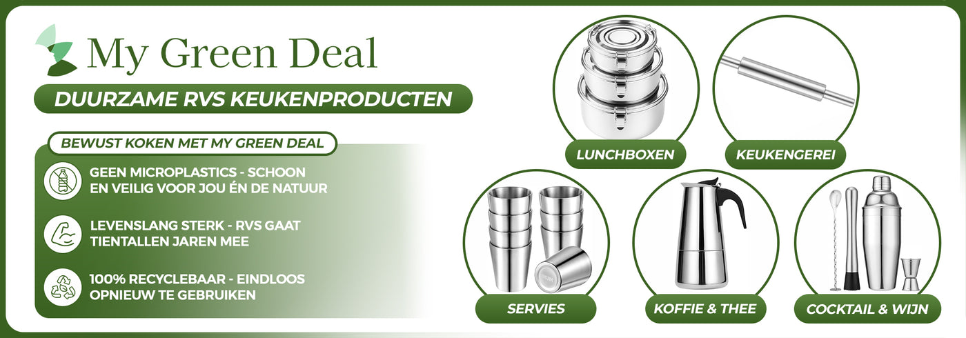RVS Keukenspullen – Duurzame Keukenproducten van Roestvrij Staal