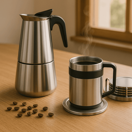 RVS Koffiebeker To Go – 400ml - My Green Deal