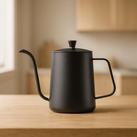 Retourdeal - RVS koffiepot Zwart 600ml - My Green Deal