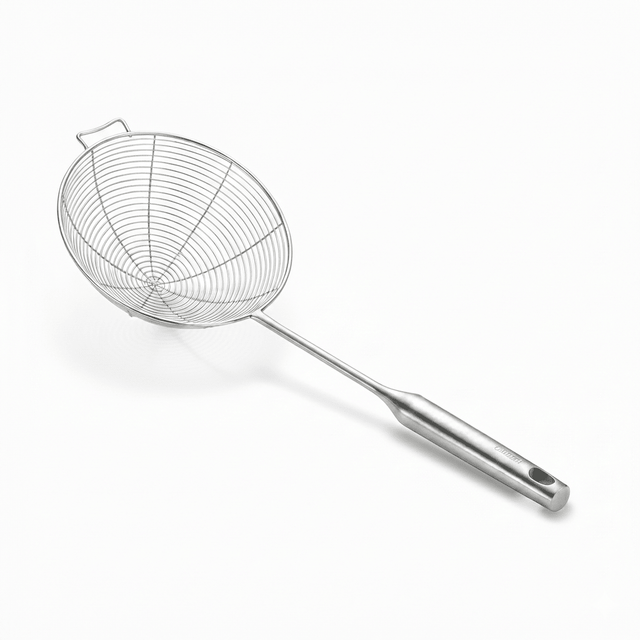 RVS Skimmer Lepel 18 cm - My Green Deal