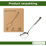 RVS Wokspatel 38 cm - My Green Deal