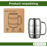 RVS Bierpul 500 ml - My Green Deal
