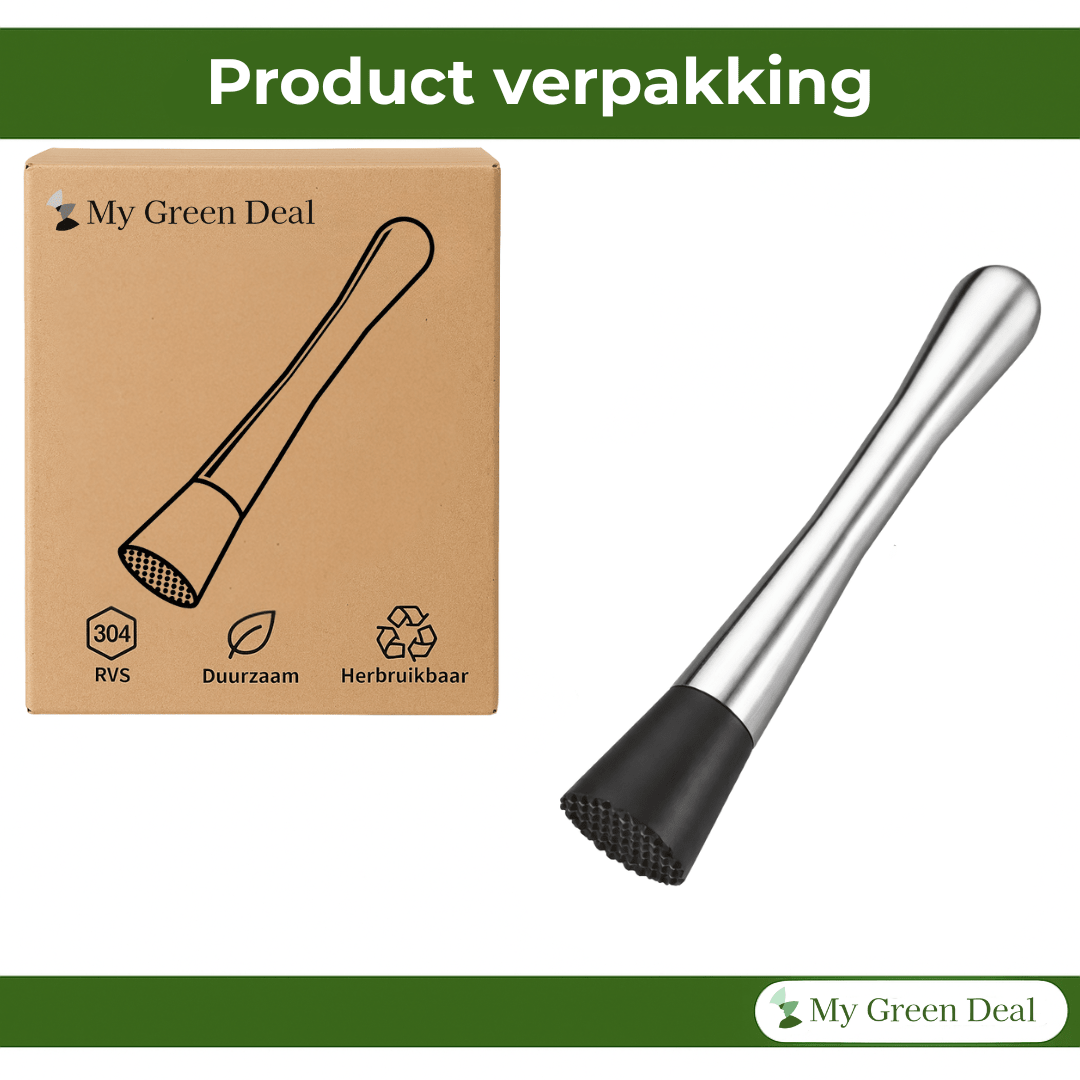 RVS Cocktail Stamper - My Green Deal