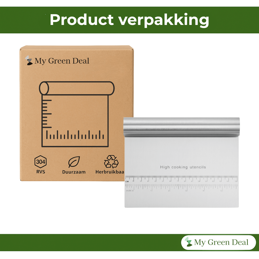 RVS Deegsnijder & Deegschraper - My Green Deal