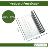 RVS Deegsnijder & Deegschraper - My Green Deal