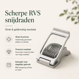 RVS Eier - en Mozzarellasnijder - My Green Deal