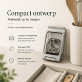RVS Eier - en Mozzarellasnijder - My Green Deal