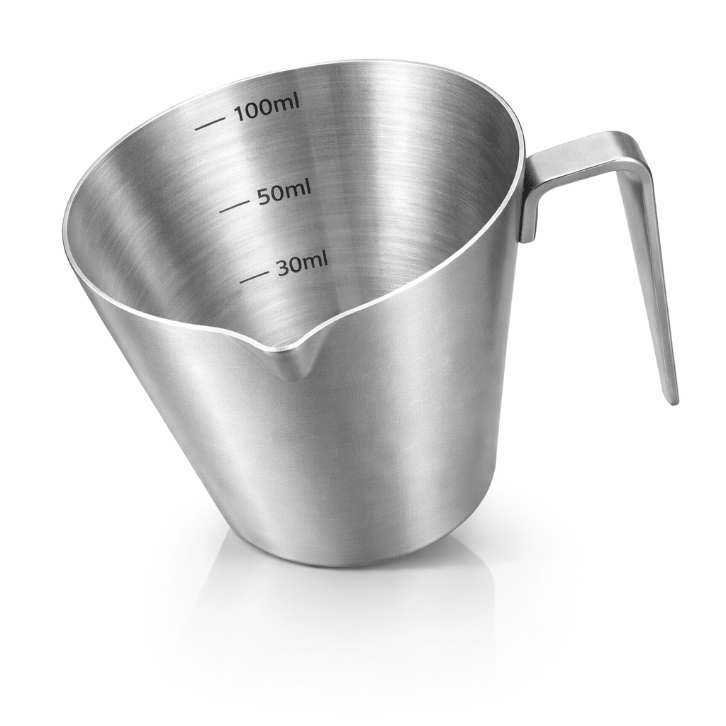RVS Espresso Schenkkan Zilver - 100ml - My Green Deal