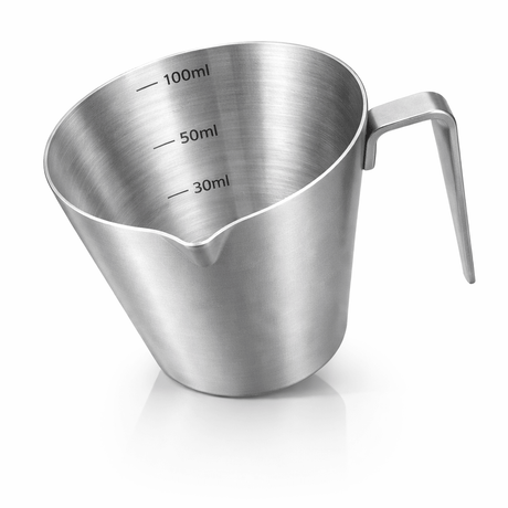 RVS Espresso Schenkkan Zilver - 100ml - My Green Deal