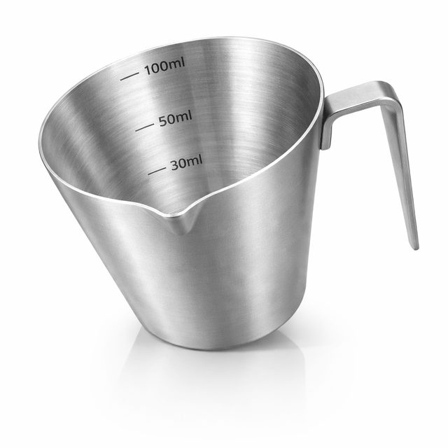 RVS Espresso Schenkkan Zilver - 100ml - My Green Deal