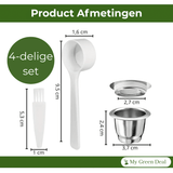 RVS Espresso Capsule – Herbruikbaar - My Green Deal