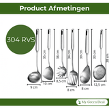 RVS Keukenhulpset 7 - delig - My Green Deal
