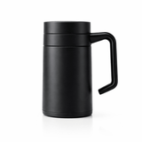 RVS koffiebeker to go 400ml Zwart - My Green Deal