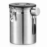 RVS Koffie Bewaarbus 1.8L Zilver - My Green Deal