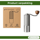 RVS Koffiemaler Zilver - My Green Deal