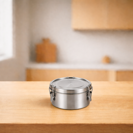 RVS Lunchbox rond 480ml