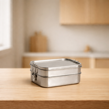 RVS lunchbox 540+800ml