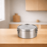 RVS Lunchbox rond 1200ml - My Green Deal