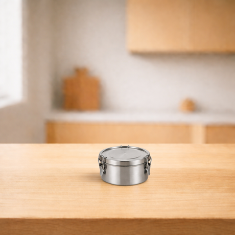 RVS Lunchbox rond 250ml