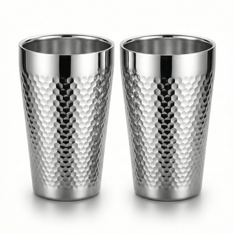 RVS Luxe drinkbeker 350ml set van 2 - My Green Deal