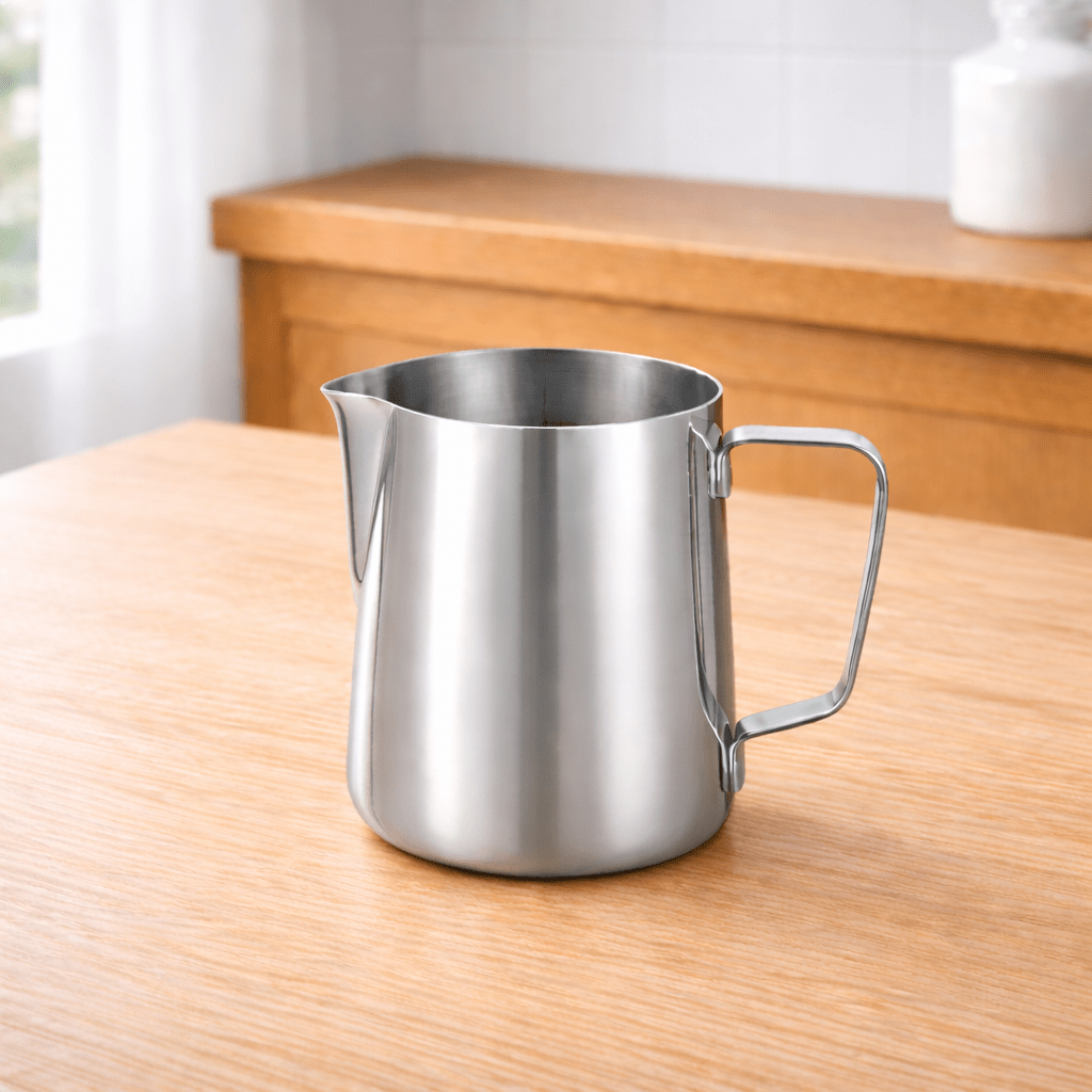 RVS Melkkan Zilver 600ml – Barista Pitcher - My Green Deal