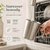 RVS Mok met Handvat - My Green Deal