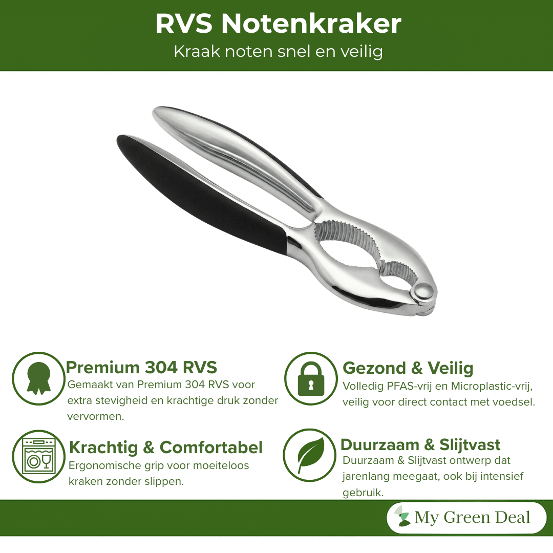 RVS notenkraker - My Green Deal