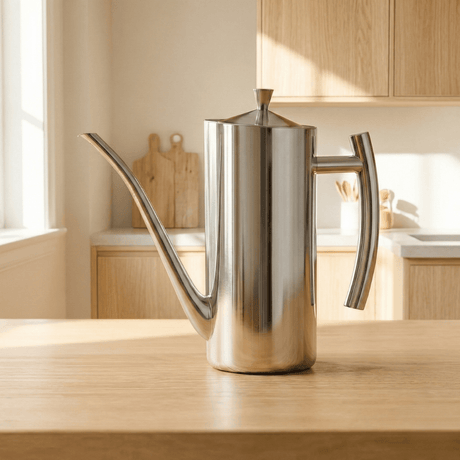 RVS olijfoliekan Zilver - My Green Deal