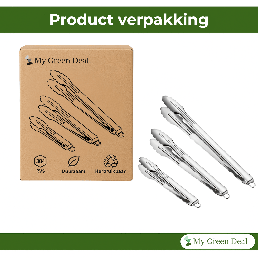 RVS premium keukentangen - My Green Deal