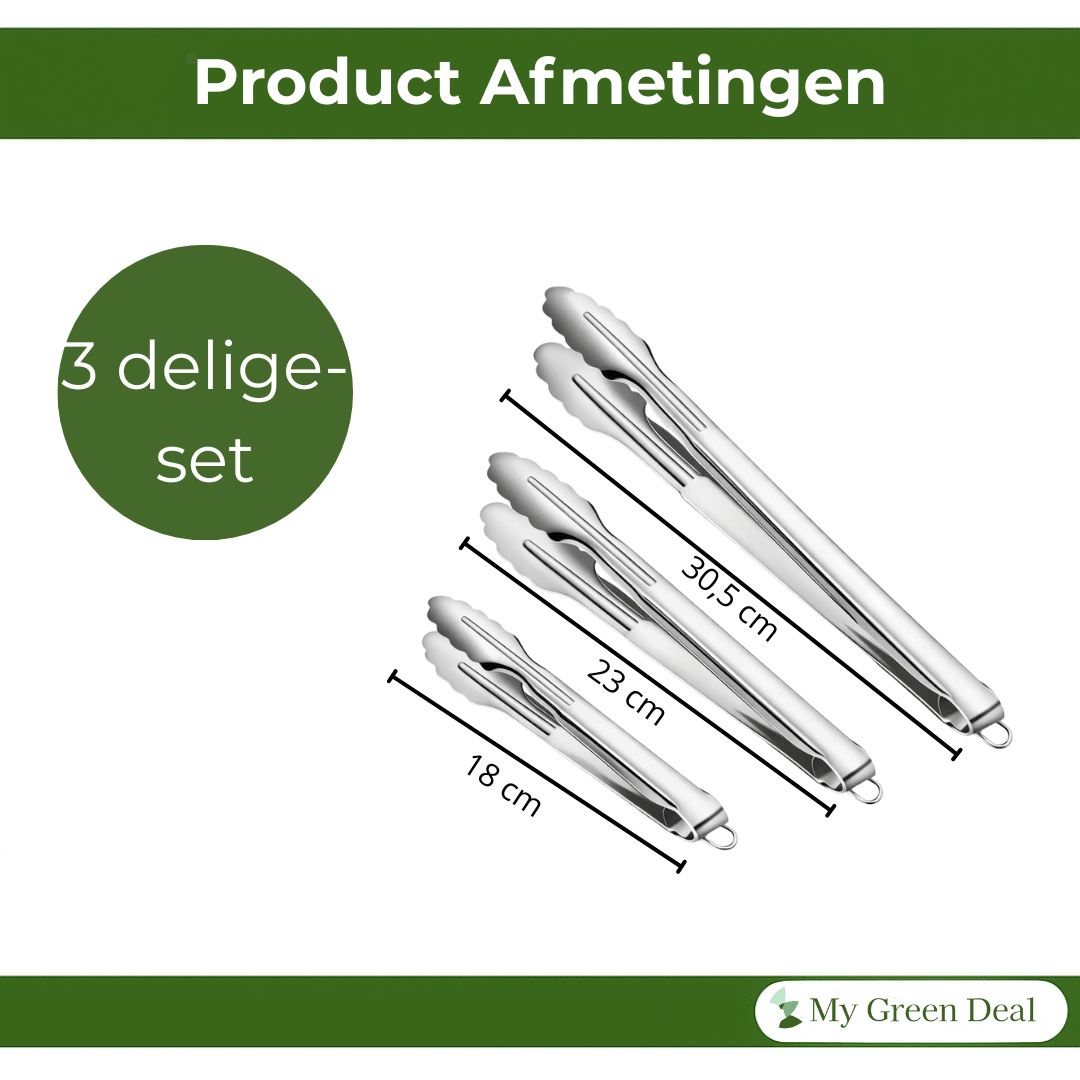 RVS premium keukentangen - My Green Deal