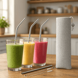 RVS Rietjes Set (8 - delig) - My Green Deal