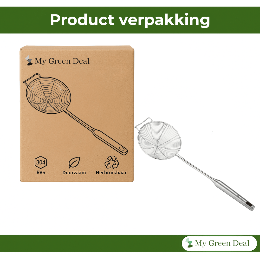 RVS Schuimspaan 14cm - My Green Deal