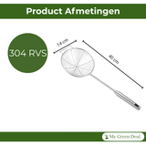 RVS Schuimspaan 14cm - My Green Deal