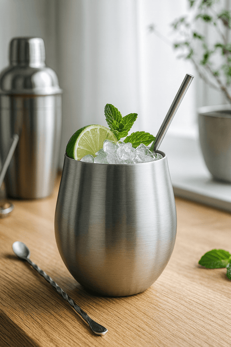 RVS Tumbler – Drinkbeker voor Wijn & Cocktails - My Green Deal