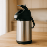 Retourdeal - RVS Thermoskan met pomp 1.9L - My Green Deal