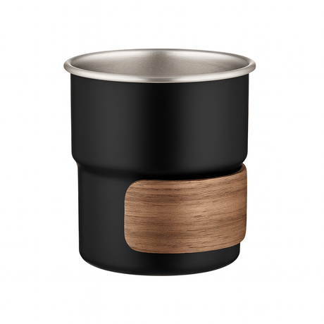 Retourdeal - RVS koffiekopjes zonder oor set van 4 - 280ML - My Green Deal
