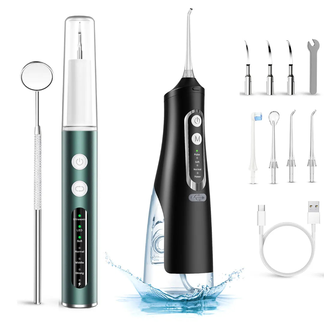 Waterflosser & Elektrische Tandsteenverwijderaar Bundel