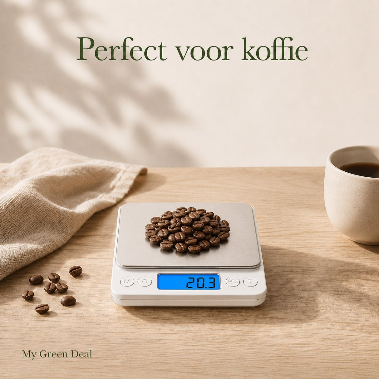 RVS Digitale Precisie Weegschaal - My Green Deal