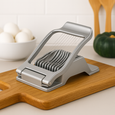 RVS Eier- en Mozzarellasnijder