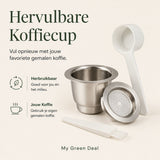 RVS Espresso Capsule – Herbruikbaar - My Green Deal