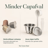 RVS Espresso Capsule – Herbruikbaar - My Green Deal