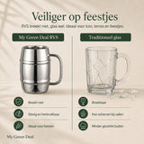 RVS Bierpul 500 ml - My Green Deal