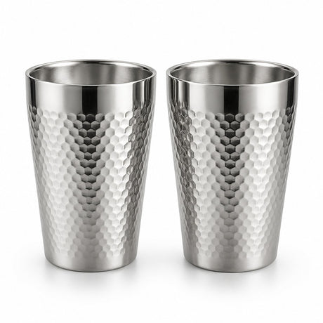 RVS Luxe drinkbeker 350ml set van 2 - My Green Deal