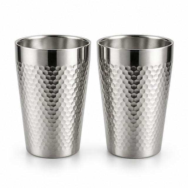 RVS Luxe drinkbeker 350ml set van 2 - My Green Deal