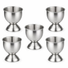 Stainless Steel Egg Cups Set – 5 pieces