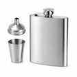 RVS Heupfles 180ml met trechter - My Green Deal